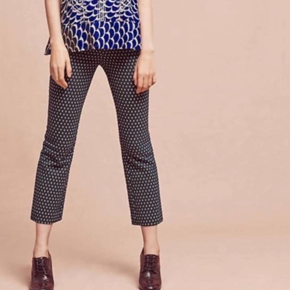 Anthropologie Cartonnier Charlie Crop Flare Trousers